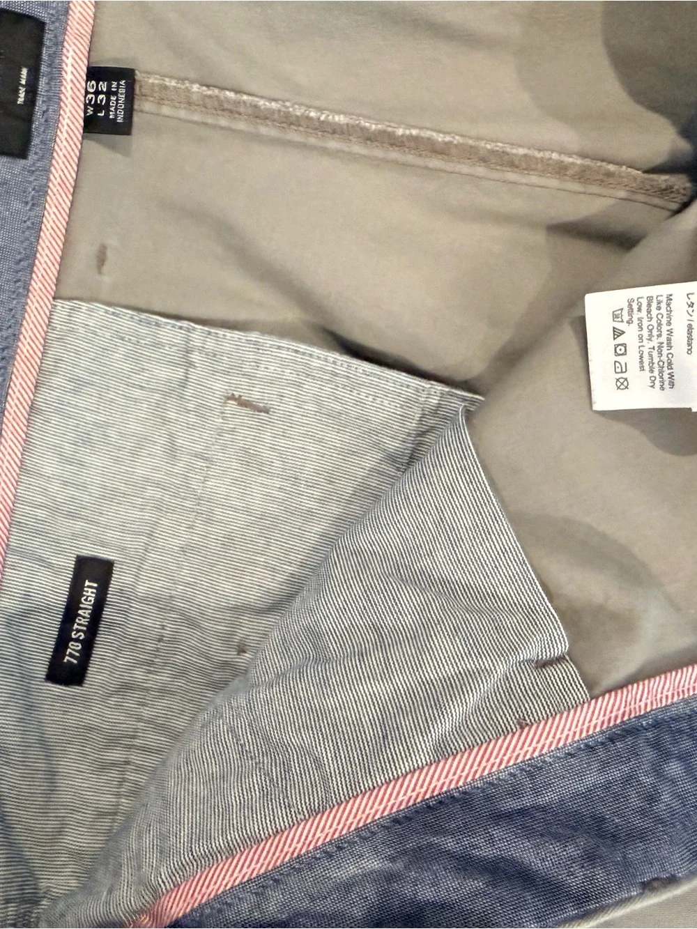 J. Crew Slim Straight Gray Chino Pants